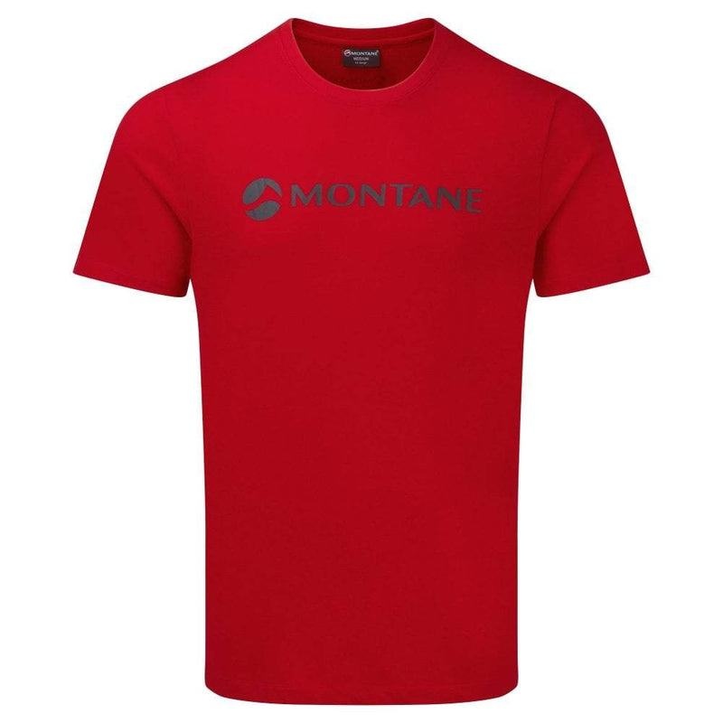 Red Montane Lightweight Mono Men\'s T Shirts | QJB6340HQ