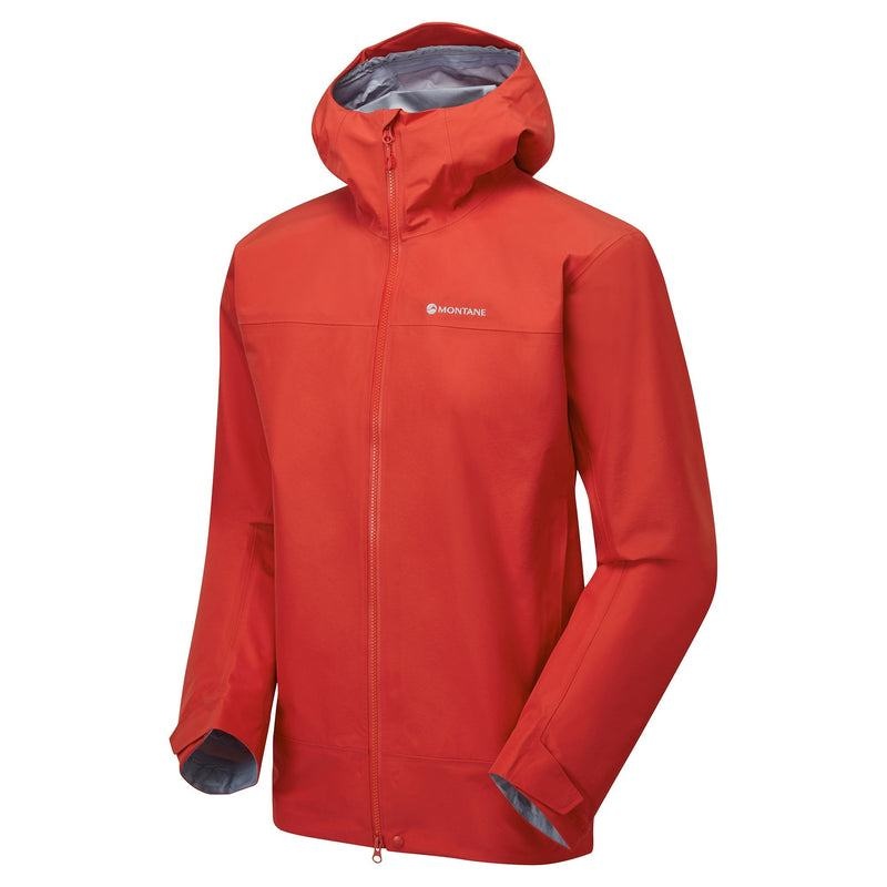 Red Montane Phase Men's Waterproof Jackets | YAJ7556OE