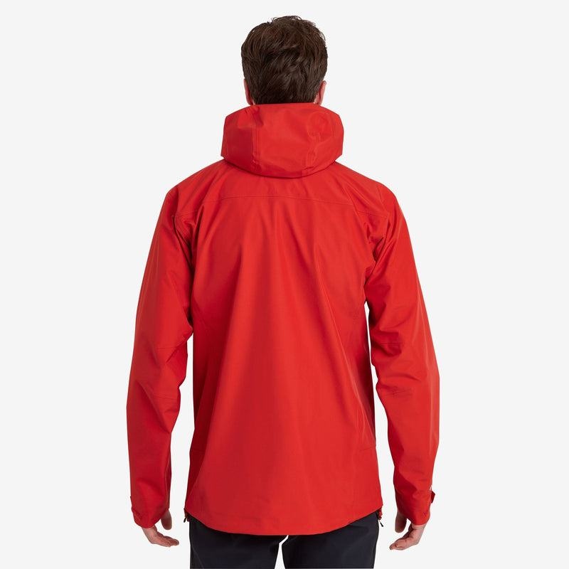 Red Montane Phase Men's Waterproof Jackets | YAJ7556OE