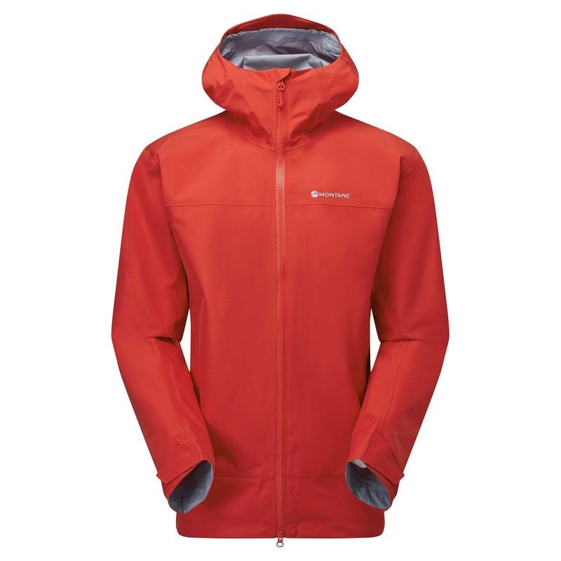 Red Montane Phase Men\'s Waterproof Jackets | YAJ7556OE