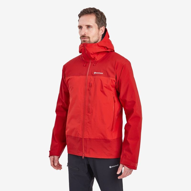 Red Montane Phase XPD Men's Waterproof Jackets | HMP2153FU