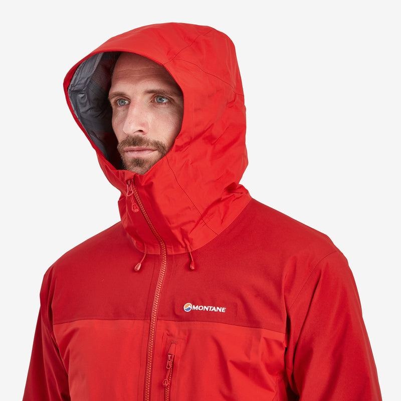 Red Montane Phase XPD Men's Waterproof Jackets | HMP2153FU