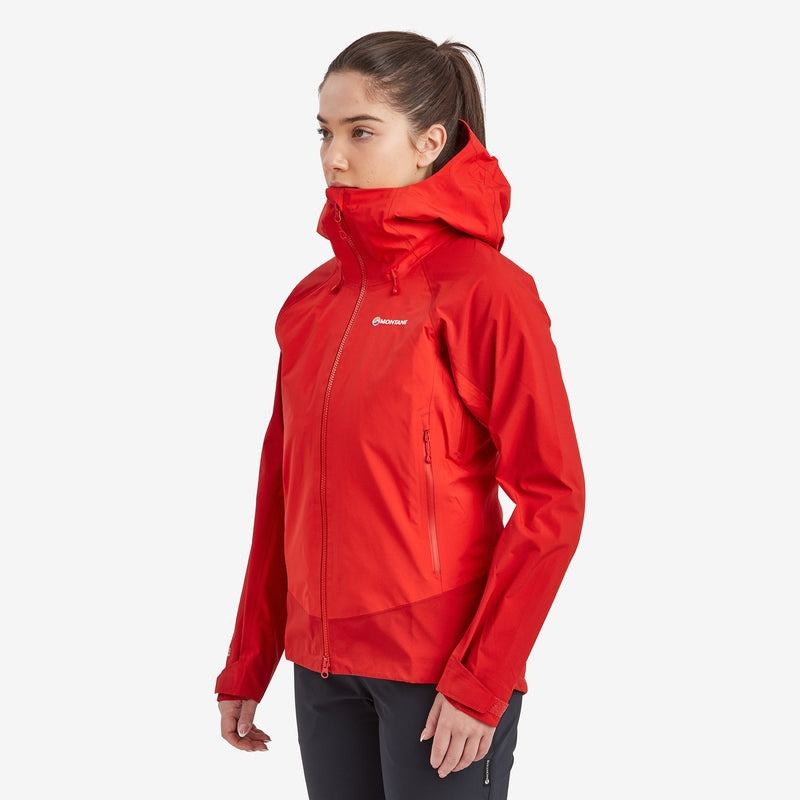 Red Montane Phase XPD Women's Waterproof Jackets | IDX2718ZW