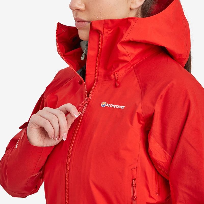 Red Montane Phase XPD Women's Waterproof Jackets | IDX2718ZW