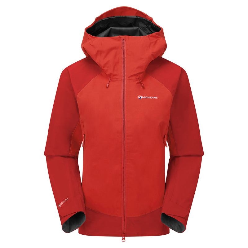 Red Montane Phase XPD Women\'s Waterproof Jackets | IDX2718ZW