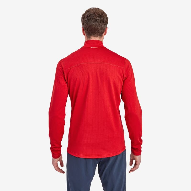 Red Montane Protium Men's Fleece Jackets | ITO9125FD