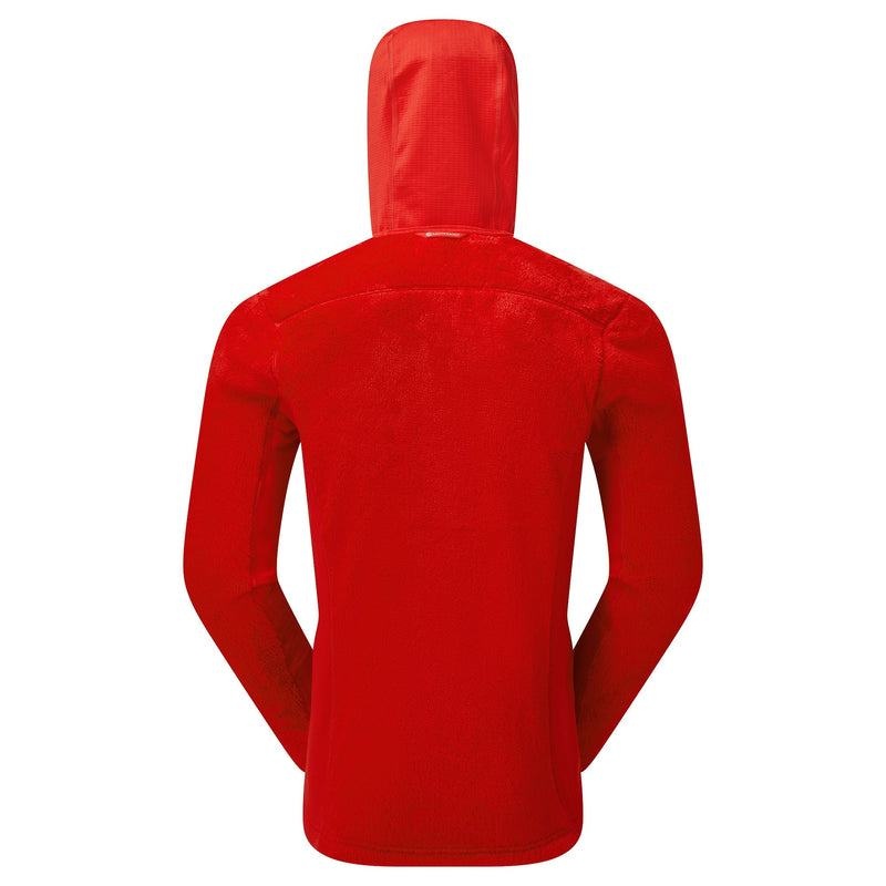 Red Montane Protium XPD Hooded Men's Fleece Jackets | HXF2050MY