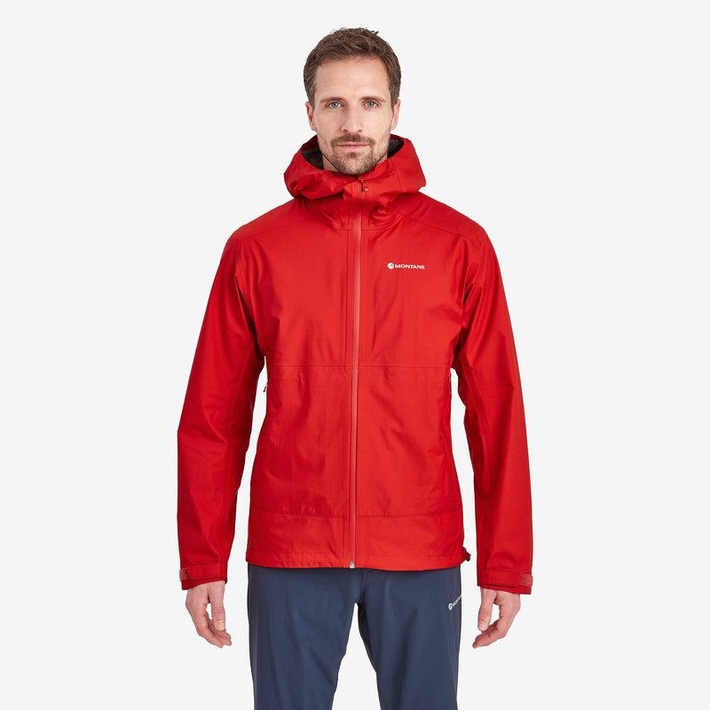 Red Montane Spirit Lite Men's Waterproof Jackets | AAJ4529IO