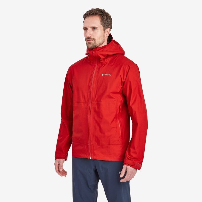 Red Montane Spirit Lite Men's Waterproof Jackets | AAJ4529IO