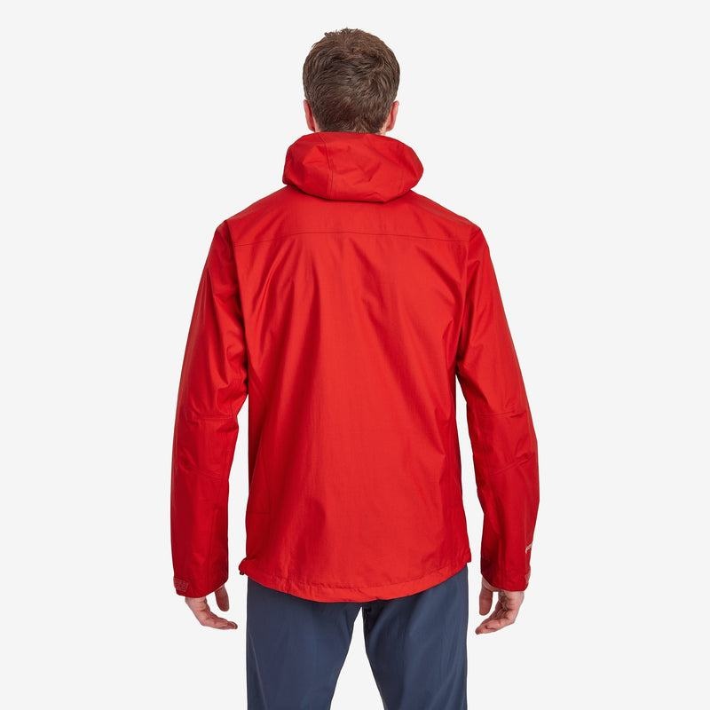 Red Montane Spirit Lite Men's Waterproof Jackets | AAJ4529IO